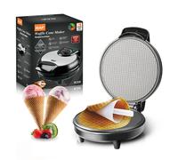 Machine électrique à rouleaux René croustillants, gaufre, cône de crème glacée, petit-déjeuner domestique, sandwich à œufs, poêle à crêpes en fer, 1200W