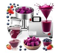 Machine Électrique À Sauce 450W Avec Passoire À Tomates En Acier Inoxydable, Séparation Automatique Pulpe, Idéale Pour Préparer Confitures, Ketchup, Sauce Tomate Et Recettes