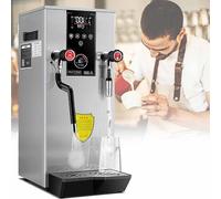 Machine électrique commerciale à mousse de lait et à vapeur avec écran LED pour la préparation du café, du thé aux bulles et du thé au lait