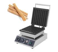 Machine électrique commerciale pour 8 tranches de Churros espagnols, température réglable, plaque chauffante antiadhésive pour le petit déjeuner, Snack, Dessert