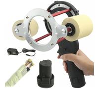 Machine électrique D’enroulement De Câbles 27 W, Machine D’enroulement De Ruban Pour Tuyau De Climatisation 12 V Avec Vitesse Réglable 70-380 Rpm, Outil Sans Fil D’enroulement De Ruban Pour Tuyau