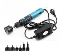 Machine électrique de bouchage de bouteilles, machine manuelle de bouchage à vis pour bouteilles, avec 6 têtes de bouchage, vitesse réglable de 800 à 1400 tr/min, plage de couple de 2 à 25 kgf.cm, pou