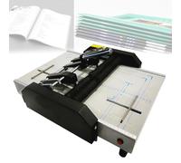 Machine électrique de brochure pour plier et relier, idéale pour la maison, l'école et l'imprimerie