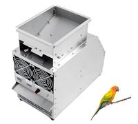 Machine électrique de broyeur de grains avec ventilateur à vitesse réglable pour un nettoyage et un traitement efficaces des graines