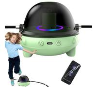 Machine Électrique de Corde à Sauter | Compteur de Sauts à Musique Réglable | Machine à corde à sauter intelligente sans fil avec télécommande 10 vitesses ajustable pour salle de sport,