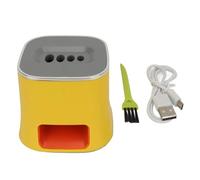 Machine électrique de craquage de graines de Melon, en acier inoxydable, pour la maison et les fêtes (Jaune)