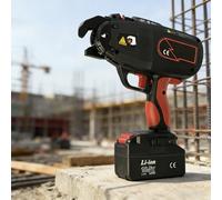 Machine électrique de fixation de barres d'armature, niveaux de 4 à 45 mm, temps de nœud de 0,8 s, 4800 nœuds par charge, idéal pour attacher des treillis en acier et des cages