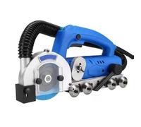 Machine électrique de nettoyage de joints de carrelage avec sac à poussière et lame de scie, profondeur de coupe réglable pour les espaces de carrelage de sol