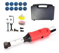 Machine Électrique de Nettoyage des Joints de Carrelage 350W, Outil d’Élimination de Joint 15000RPM avec 6 Vitesses - Coupe Carrelage Rotatif avec Capot Brosse pour Retrait des Joints & Fissures