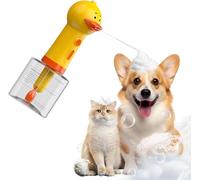 Machine électrique de nettoyage en mousse pour chien, distributeur automatique de savon pour animaux de compagnie, flacon de mélange de shampooing, nettoyage en profondeur des poils d'animaux pour