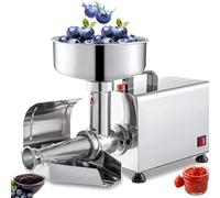 Machine électrique de passoire à tomates 450 W, presse alimentaire en acier inoxydable, fraiseuse à sauce tomate avec trou de dissipation thermique, pour sauce alimentaire aux fraises et aux myrtilles