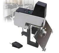 Machine électrique de reliure de point de selle pour automatiser la reliure manuelle et de documents, prend jusqu'à 100 mm d'épaisseur, solution efficace pour gagner du temps