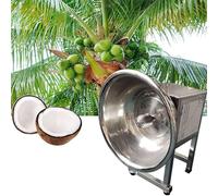 Machine électrique de traitement de noix de coco, extracteur de noix de coco commercial 370 W, 60-70 pièces/H haute efficacité, épaisseur uniforme sans gaspillage pour la maison ou le travail