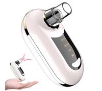 Machine électrique d'élimination des points noirs avec chargement USB, dissolvant d'étiquettes de peau avec 3 niveaux de réglage et 5 embouts pour le kit 'élimination des étiquettes peau à domi