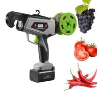 Machine électrique pour attacher les plantes, outil de reliure de branches portable avec 6 vitesses de réglage du cercle de nouage pour jardiniers, agriculteurs, raisins et vignes