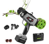 Machine électrique pour attacher les plantes, outil de reliure portable à 6 vitesses pour jardiniers, idéal pour les raisins et les vignes, nouage efficace des branches avec cercles réglables