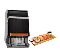 Machine électrique pour couper des rouleaux de sushi, pour restaurants, cuisines, snack-bars(8/10/12 tranches) avec lame tranchante pour une préparation rapide des sushis à la maison 8pieces