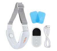 Machine électrique pour le en V - Ceinture de massage faciale à microcourant pour le contour et la tonification, appareil de beauté rechargeable pour améliorer la ligne et l'élasticit