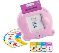 Machine électronique d'éducation précoce - Dispositif d'apprentissage interactif, jouet didactique avec cartes didactiques, outil éducatif préscolaire avec 112 cartes