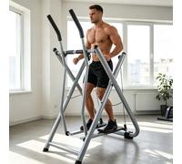 Machine Elliptique De Planeur, Air Walker Cross Trainer, vélo d'exercice Pliable pour entraînement Cardio, pour la Salle de Sport à la Maison et Le Bureau,001