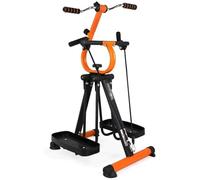 Machine elliptique sous le bureau, exercice à pédale pliable avec résistance réglable pour la maison et le bureau, appareil d'entraînement compact pour le fitness assis et l'exercice des jambes
