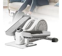 Machine elliptique sous le bureau, exercice à pédale portable avec 16 niveaux de résistance pour le bureau à domicile, les personnes âgées, la physiothérapie