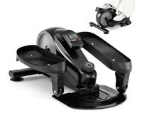 Machine elliptique sous le bureau, mini vélo elliptique pour bureau à domicile, pédale d'exercice portable silencieuse pour personnes âgées, équipement de fitness compact pour entraînement quotidien