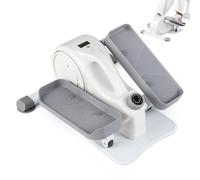Machine elliptique sous le bureau, mini vélo elliptique pour bureau à domicile, pédale d'exercice portable silencieuse pour personnes âgées, équipement de fitness compact pour entraînement quotidien