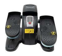 Machine elliptique sous le bureau pour personnes âgées, appareil d'exercice électrique pour la rééducation des jambes-pieds, pédalier, entraîneur portable pour le bureau à domicile avec télécommande