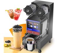 Machine entièrement automatique commerciale de cachetage de tasse avec panneau de commande d'affichage à cristaux liquides pour le cachetage de boisson