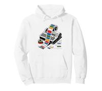 Machine Étiqueteuse Personnalité Organisatrice Accro Amour Sweat à Capuche