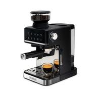 Kitchencook - Karista - Machine Expresso - Broyeur à Grains Intégré - 20bars - Compatible Capsules Et Café Moulu