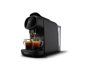 Machine Expresso Philips L'OR Barista LM9012 Noire - Double Espresso, 19 Bars, Compatible Capsules L'OR & Nespresso
