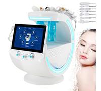 Machine faciale à hydrogène et oxygène - Analyseur de peau multifonctionnel - Appareil de beauté pour nettoyage en profondeur et levage
