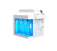 Machine faciale d'élimination des rides Hydra dermabrasion à l'hydrogène et à l'oxygène, élimination des points noirs, nettoyage en profondeur, machine SPA,Blanc