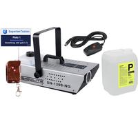 Machine Fumee 1200W Effet Fumigene Disco Brouillard Set Telecommande 5L Liquide