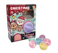 Machine Gashapon de Noël réutilisable | Jouet de Noël réutilisable - Candy Machine Grabber Arcade Game Toy pour filles, garçons, garçons et amis
