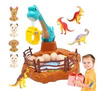 Machine griffes miniatures jeux de société figurines clip animaux peluche | Kit de table pour fêtes d'anniversaire, récompenses de carnaval pour familles, ensemble animaux interactifs