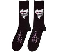 Machine Gun Kelly Heart Face Ankle Chaussettes Size One Size