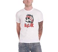 Machine Gun Kelly T Shirt Invincible Logo Nouveau Officiel Homme Blanc Size S