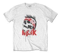 Machine Gun Kelly - T-Shirt # S Unisex White # Invincible [Import]