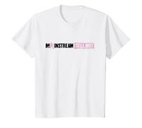 Machine Gun Officielle Kelly Mainstream Sellout T-Shirt, Enfant, Blanc, 8 Ans