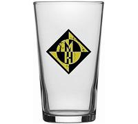 Machine Head Burn My Eyes Unisexe Verre à pinte transparent, Verre, 0,5 L