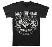 Machine Head Classic Crest T-Shirt, Noir, (Taille Fabricant: Small) Homme