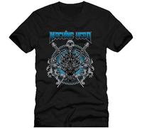 Machine Head Skull Killer Sword T-Shirt Black Unisex Mens Tops Tee L