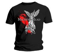 Machine Head - T-Shirt Homme Noir Machine Head "Hand Of God" (Taille S)