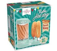 Appareil à hot-dog - SCRAPCOOKING - Capacité 12 saucisses - 2 pains - 450 Watt - Vert