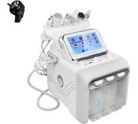 Machine Hydra Dermabrasion, système de soins de la peau 6 en 1, prise EU