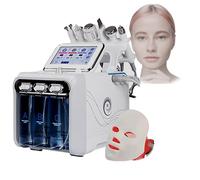 Machine Hydrafaciale Professionnelle 7 en 1 Appareil de Soin du Visage Hydroélectrique Oxygénation Hydrogène Exfoliation, Dermabrasion, Anti-Rides Nettoyage en Profondeur des Bulles