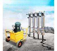 Machine hydraulique de fendage de roches pour l'exploitation minière - Séparateur de pierre portable pour l'extraction de blocs de carrière, la démolition de roches dures et la rupture contrôlée de la